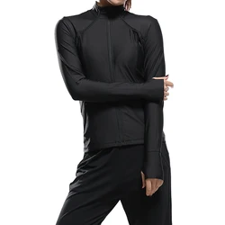 Gym Wear Fitness Yoga Jaket Running Sport For Women And Ladies