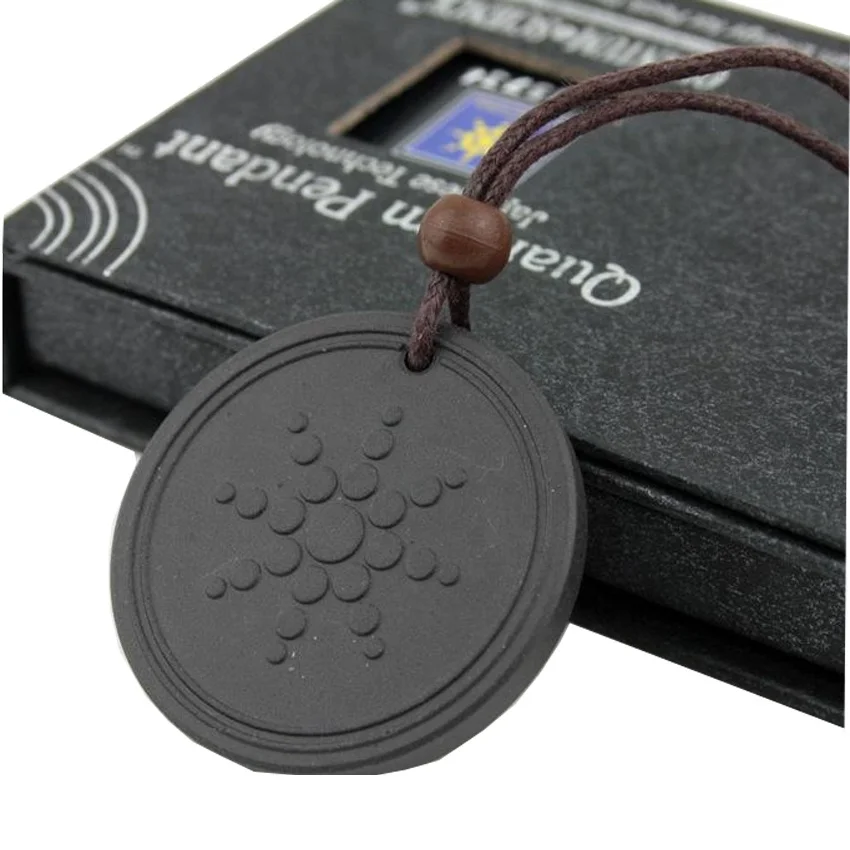High negative ions 6000cc Charms energy pendant negative ions wealth luck feng shui pendant volcanic lava pendant