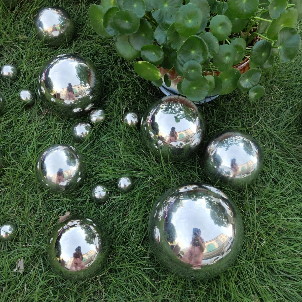 High Polishing Stainless Steel Hollow Ball Metal Ball