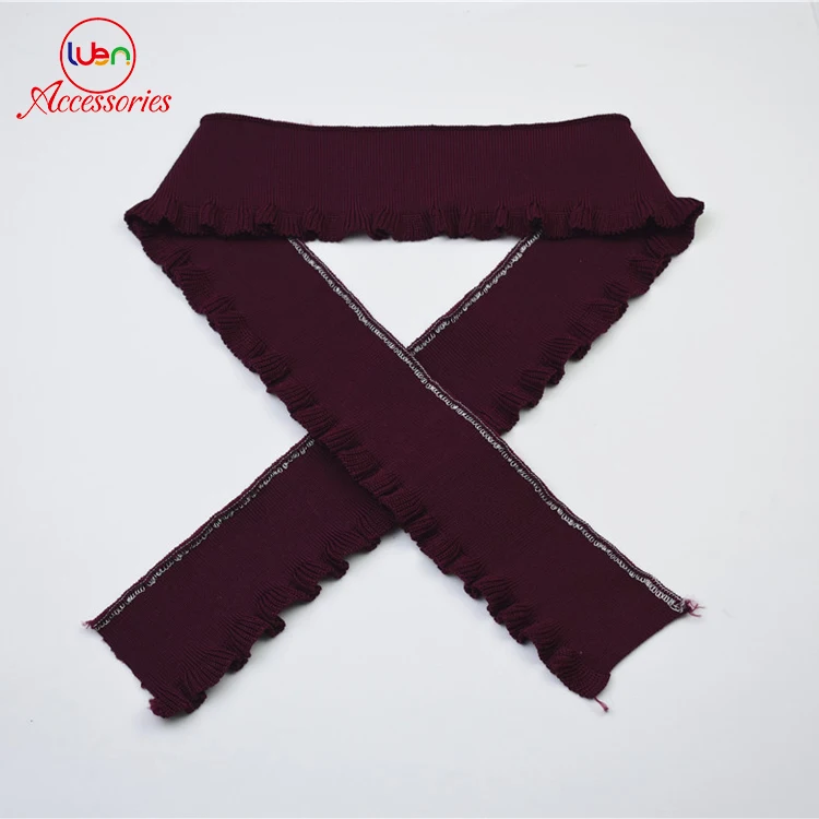 Polyester 1*1  5.5cm Knitting Ribbing Band