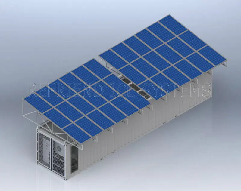 
40ft Solar Power Container Cold Storage 