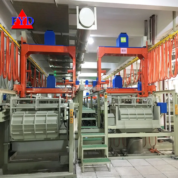 Feiyide Automatic Gold Jewelry Copper Barrel Electroplating Equipment