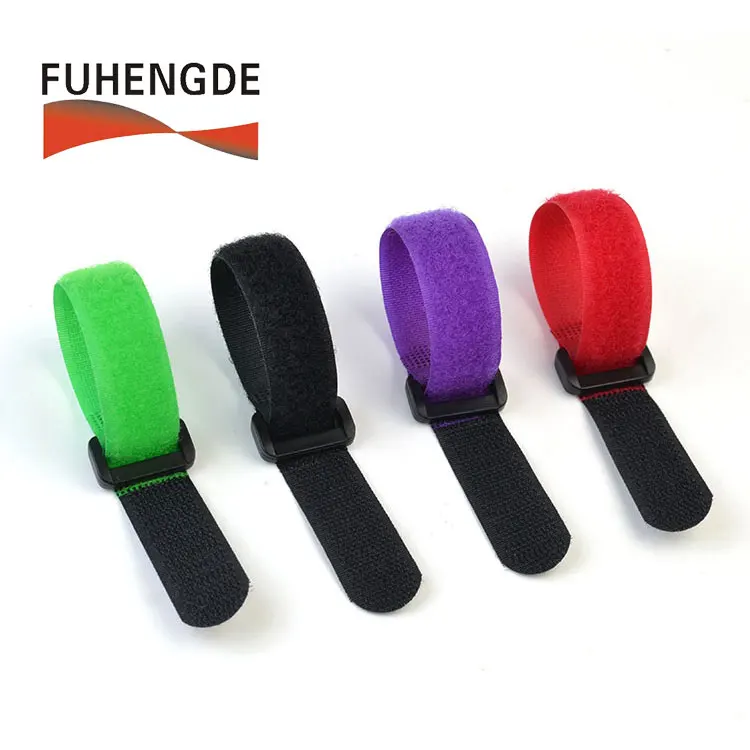 heavy duty standard cinch strap 100 nylon welding plastic ring hook loop band for a tighter hold