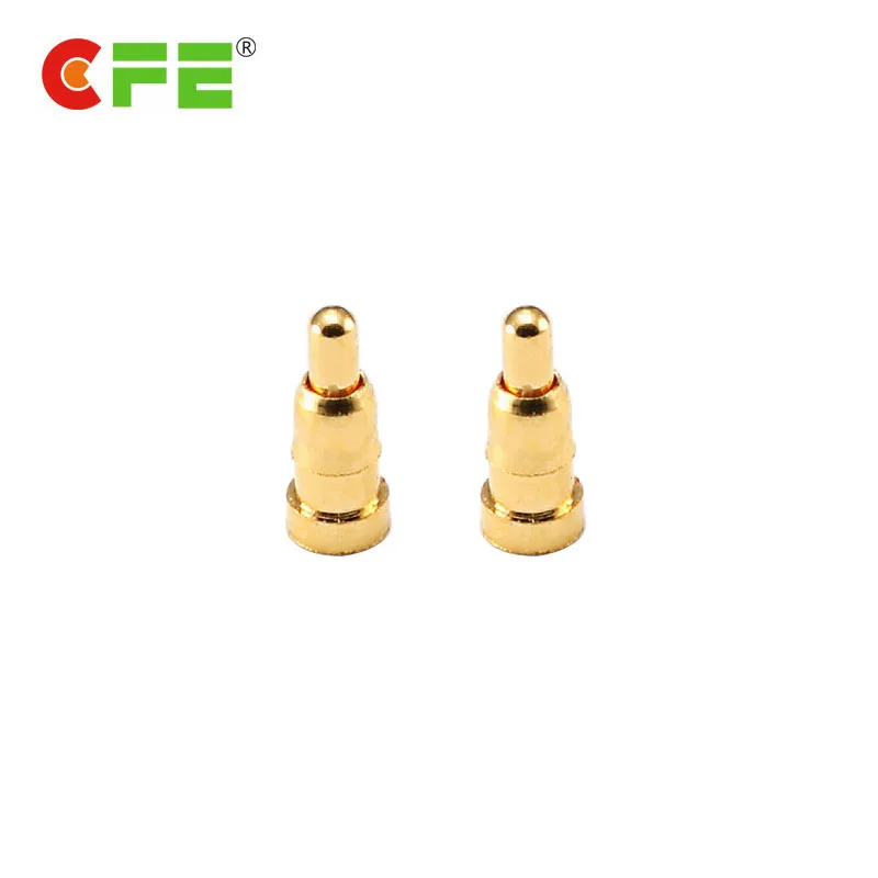 custom 2.6mm height PCB mount brass SMT pogo pin spring loaded contact