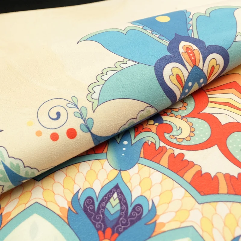 
The best yoga equipment organic yoga mat and dropship custom yoga mat carrying strap 