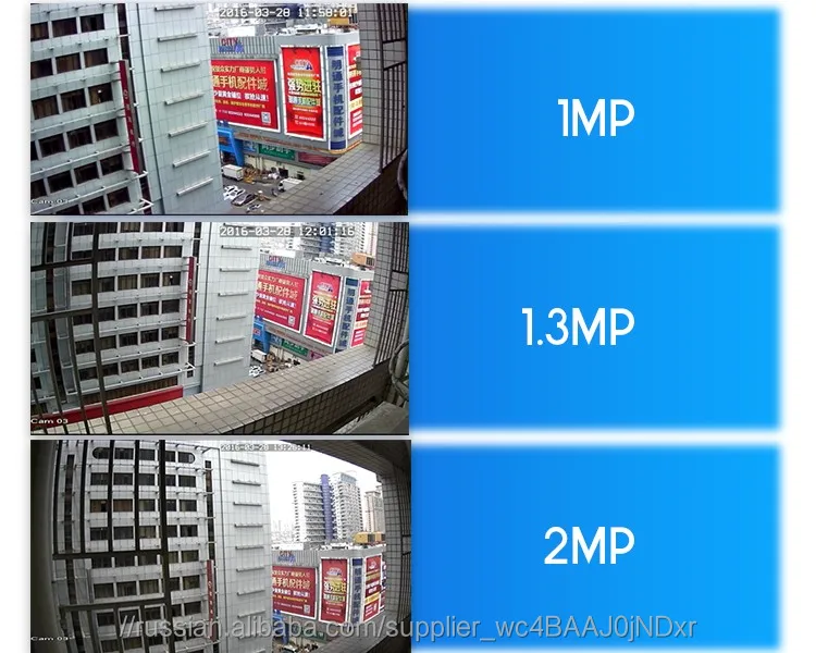 Vitevision HD 720 P 1 3-мегапиксельная автофокусом пуля доказательство воды AHD cctv камеры безопасности с низкой ценой