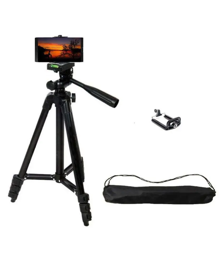 Portable Aluminum lightweight professional camera tripod for smartphone/cannon/nikon camera for outdoor scene shooting