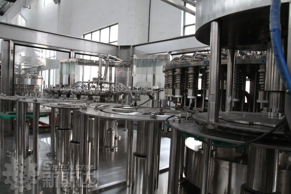 factory produce 350ml PET Plastic Juice Bottle filler