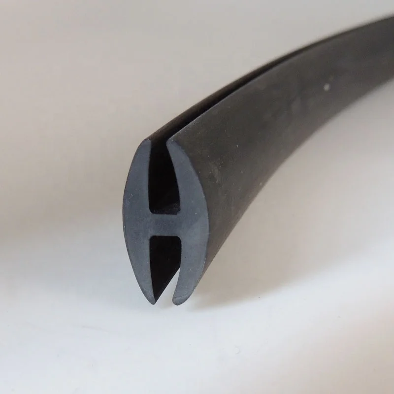 window glazing rubber seal for cab glass