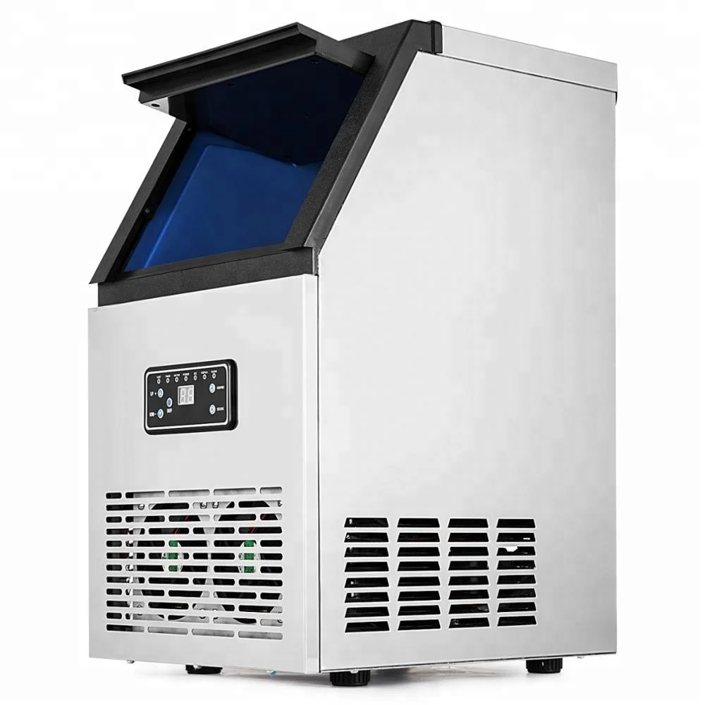 50kg Commercial Ice Maker Dry Ice Making Block Machine Ice Cube Maker Machine