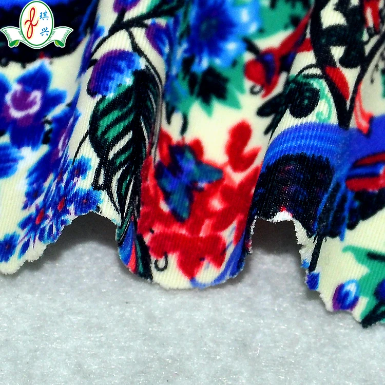 Polyamide Elastane Custom Digital Floral Print Swimsuit Fabric