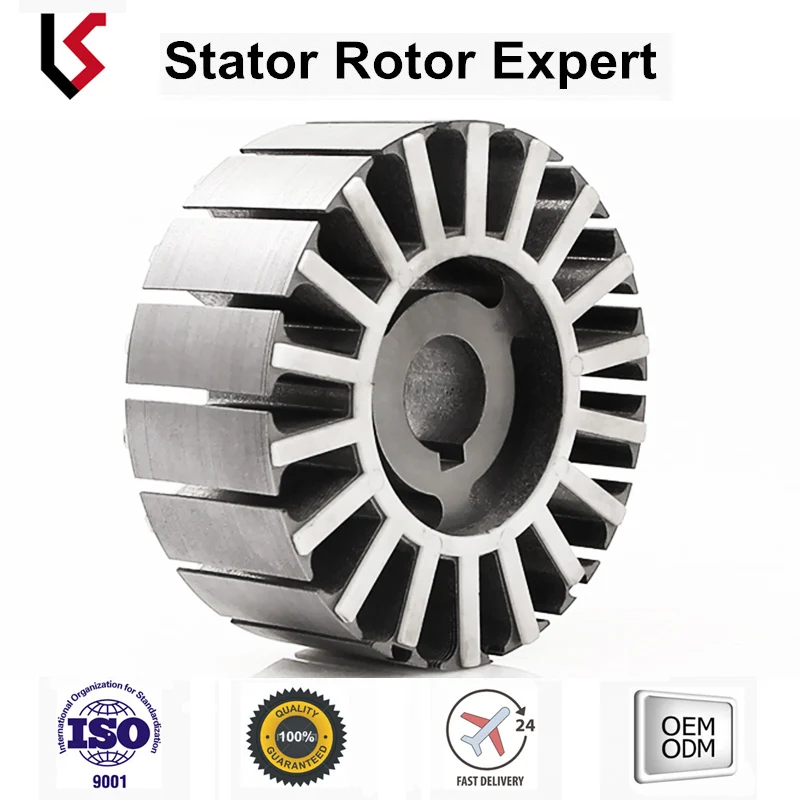 
OD80 The electric scooter brushless stator rotor sector lamination current transformer core 