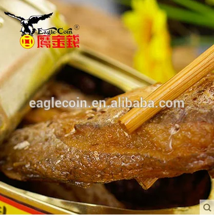 Canned Fried Fish Dace With Soyabean Oil Canned Food Brand Ready To Eat
