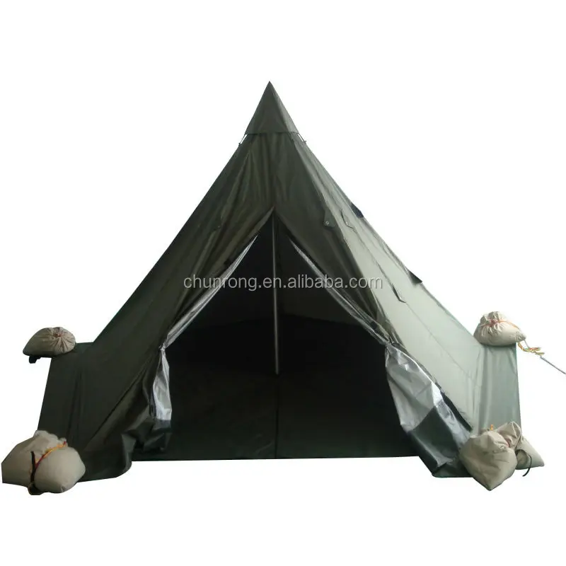 waterproof and fireproof UV protection lavvu tent camping hunting tent