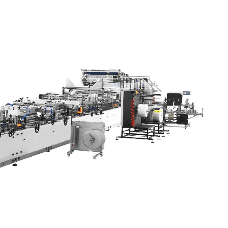 
China Factory Central Seal Pouch Packaging Vertical Stand-Up Flat Bottom Zhou Tai Bag Making Machine 