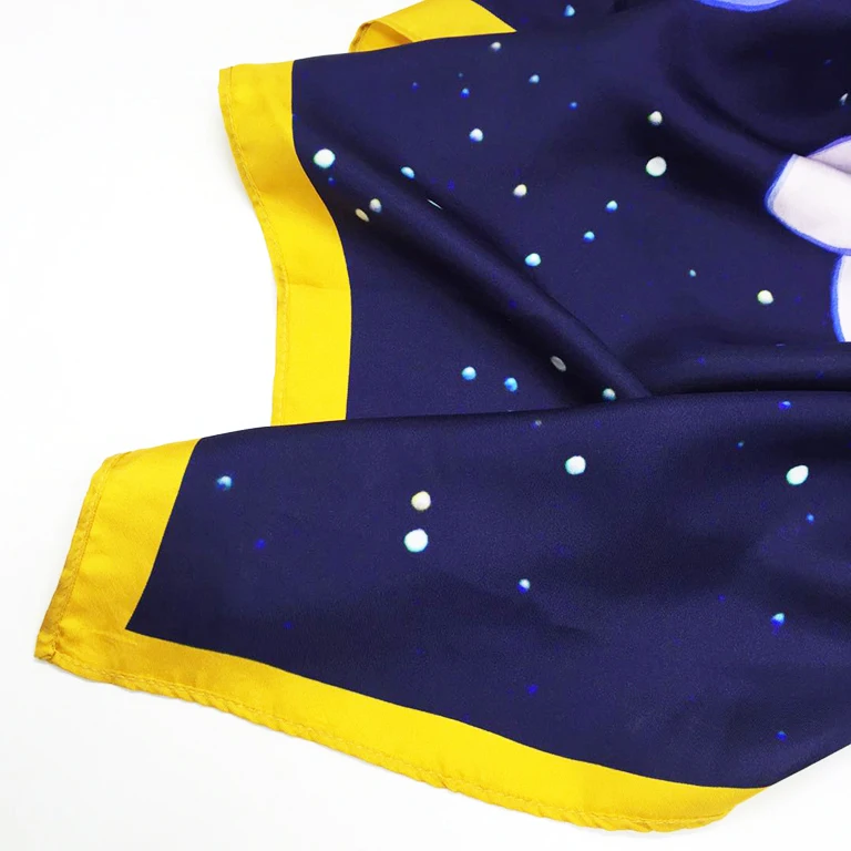 
Custom Digital Printed Scarf Silk Tie No MOQ 