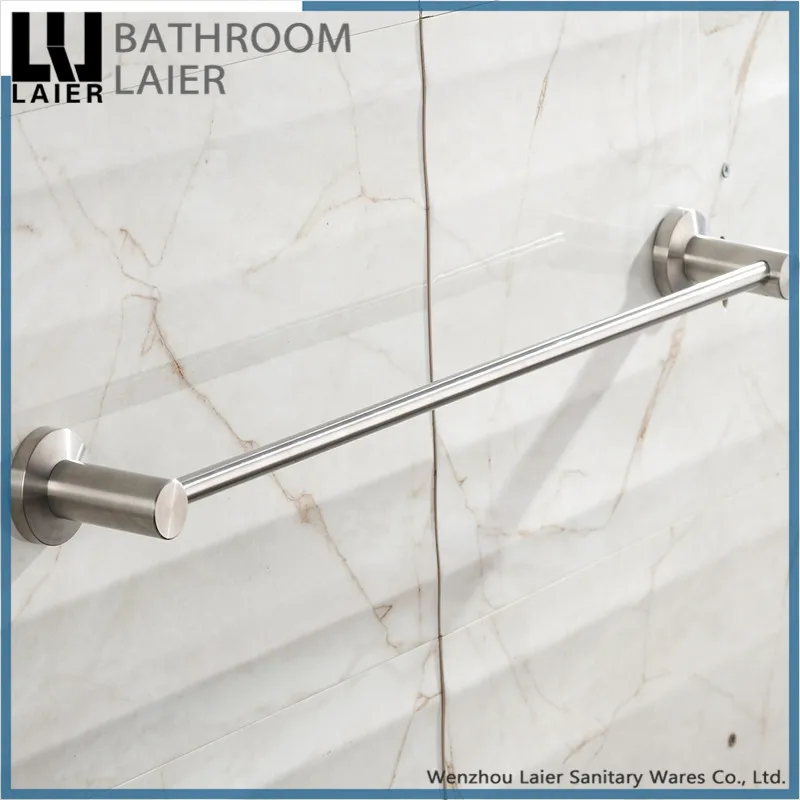 11924 china supplier high quality modern SN finish Stainless Steel bathroom fittings names magnetic towel bar