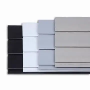 high durability PVC slatwall panels for garage PVC slat wall panel garage wall panel