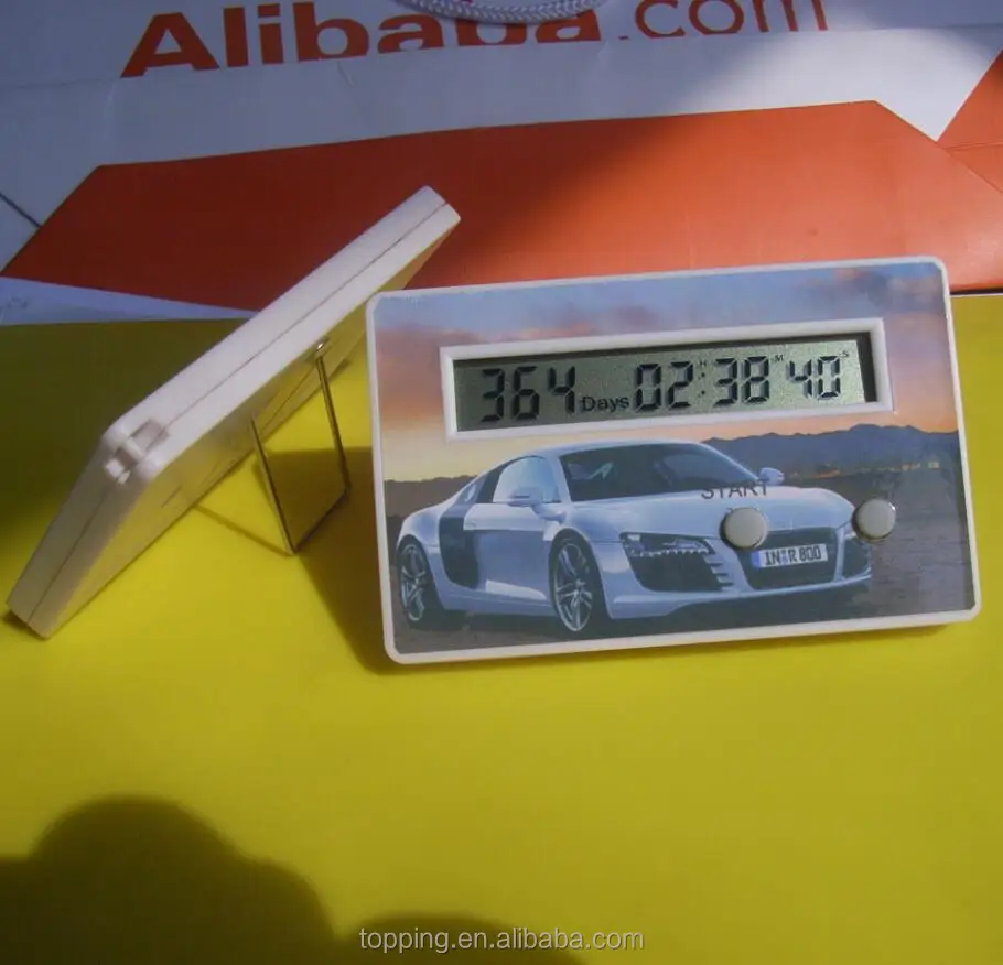 Customized countdown timer with big LCD screen timer