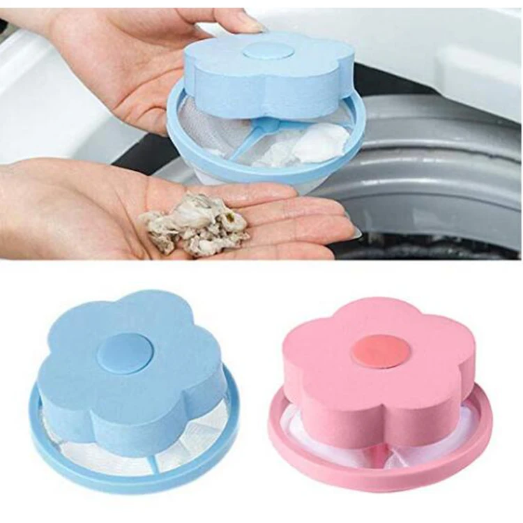 
Washing Machine Laundry Filter Bag Home Floating Lint Hair Catcher Mesh Pouch 