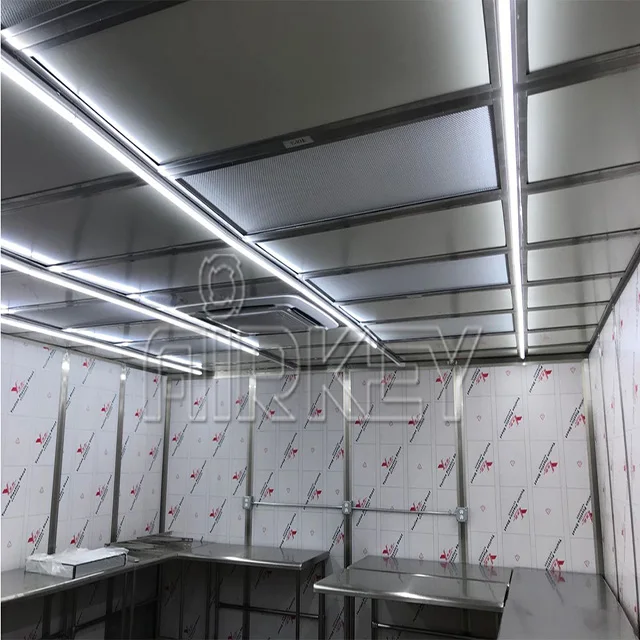 ISO 6 portable clean room for mushroom growing