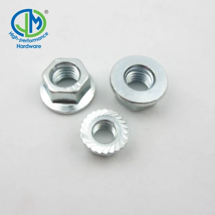 M11 DIN6923 hex flange nut with factory price