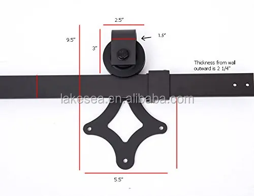 High precision barn  door hardware made in china
