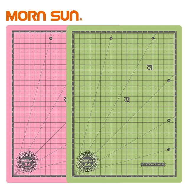 Коврик для резки a4 30x22 см толщина 3 мм двухсторонний трехслойный эко-материал стеганый лечебный квилтинг коврик