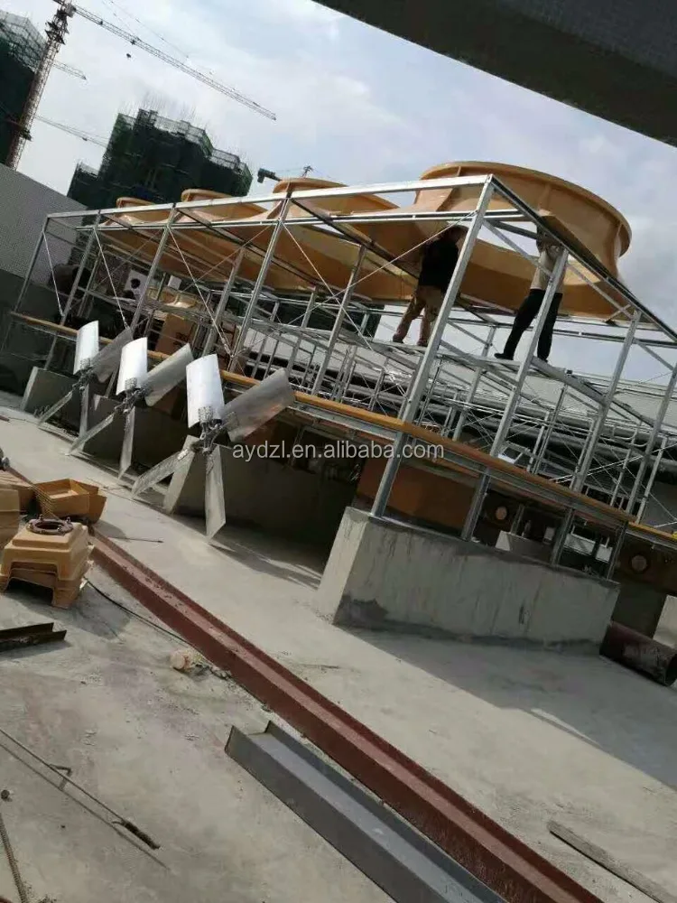 2000T Square Closed Type Cross Flow Water Cooling Tower