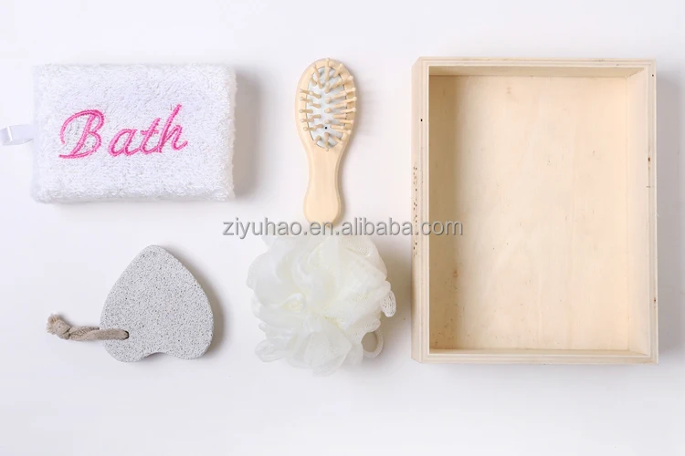 Promotional Heart-Shaped Bucket Bath Set Bath Gift Set