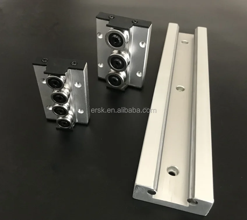 SGR20N-4UU Series - Heavy Duty Linear Bearing Slide Rails Matching Use Block