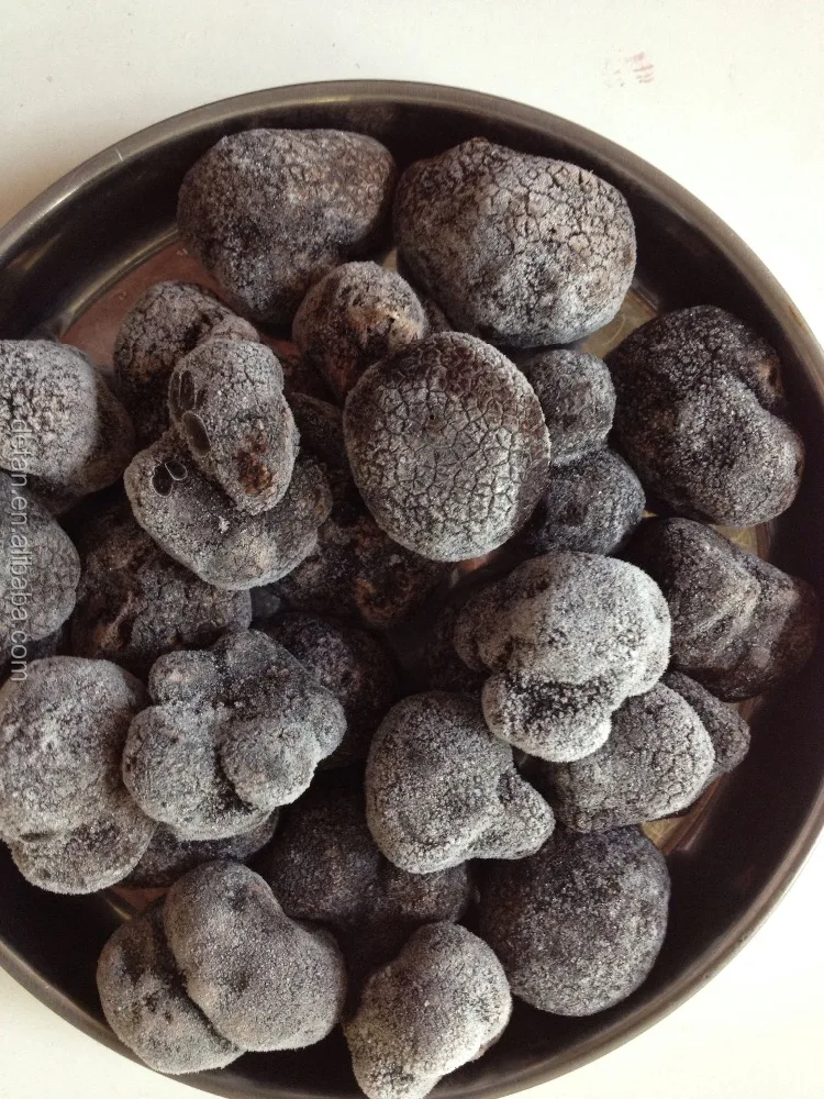 Detan Sell China Frozen Black Truffle Mushroom Fungus Price