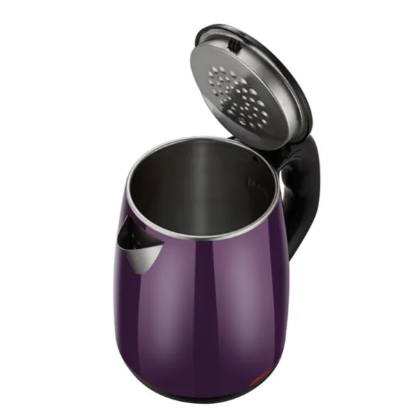 Chinese Factory Price Double Layer Cool Touch Purple Electrical Kettle