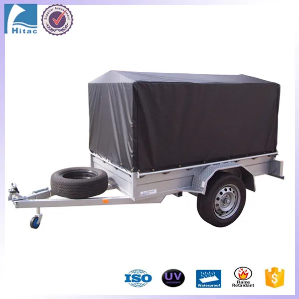 1000D 18oz PVC Canvas Cargo Trailer Cover Tarps