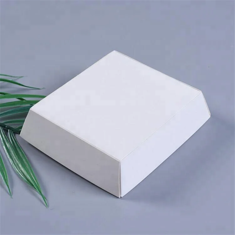 Biodegradable cardboard paper food tray for hot dog