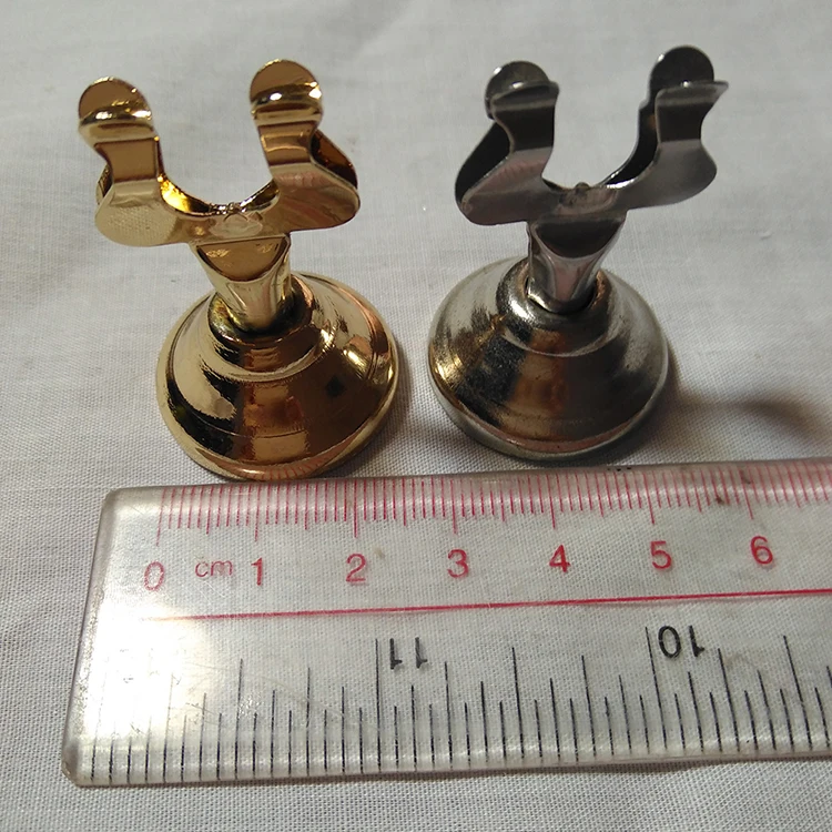 Hot Selling Stainless Steel Table Menu Number Card Stands for Wedding