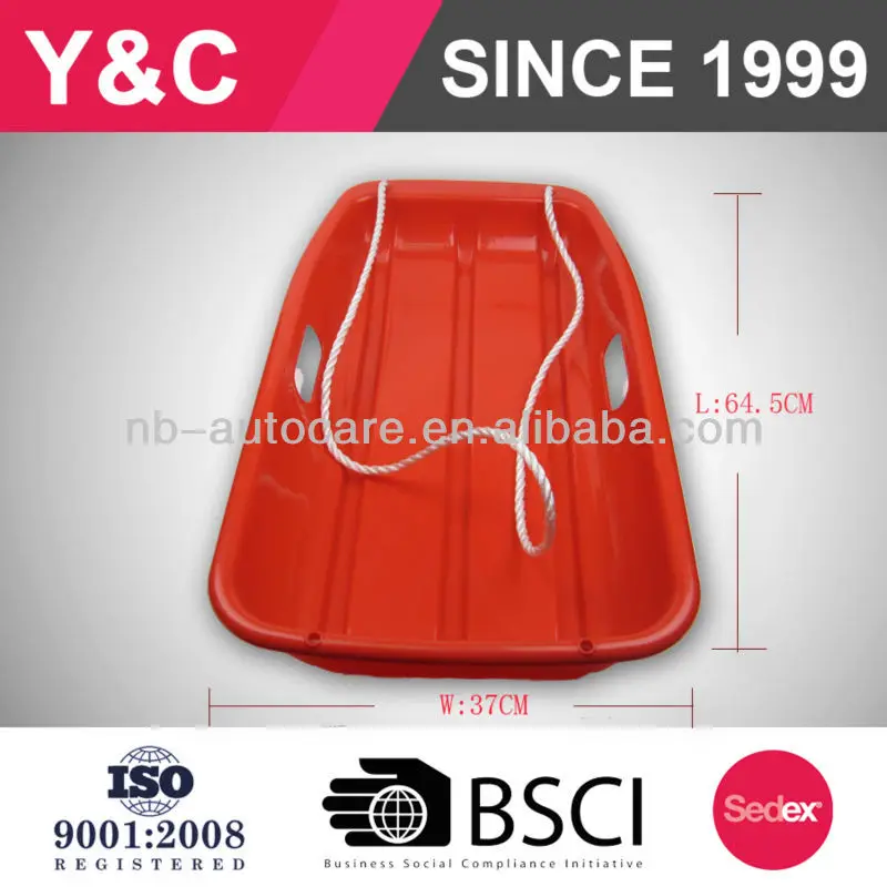 europe hot selling item delicate adult or kids snow scooter plastic snow glider