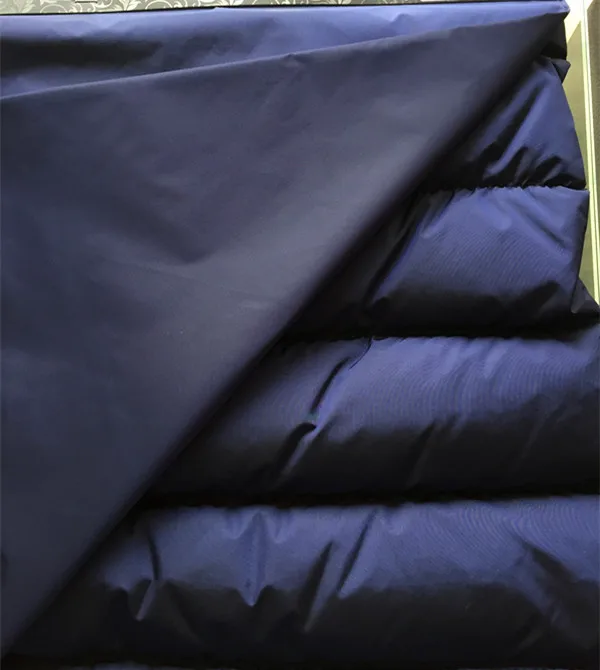 40D нейлоновая черная пряжа для зимнего пальто