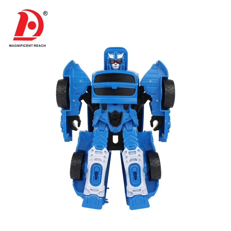 HUADA 2023 Children DIY Deformed Model Toys One Step Transform Toy Car Robot Kit for Boy