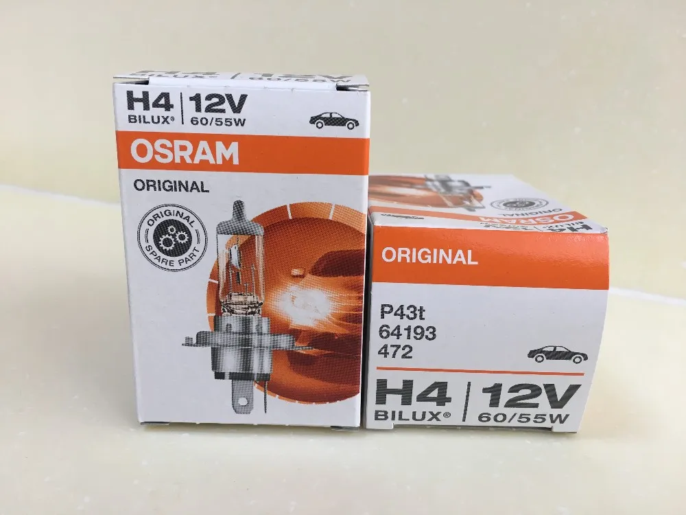 
New Box Osram H4 64193 12V 60/55W Made in Germany H4NL 
