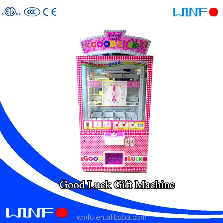 Souvenir gift key master prize vending machine with USD bill acceptor from Guangzhou supplier