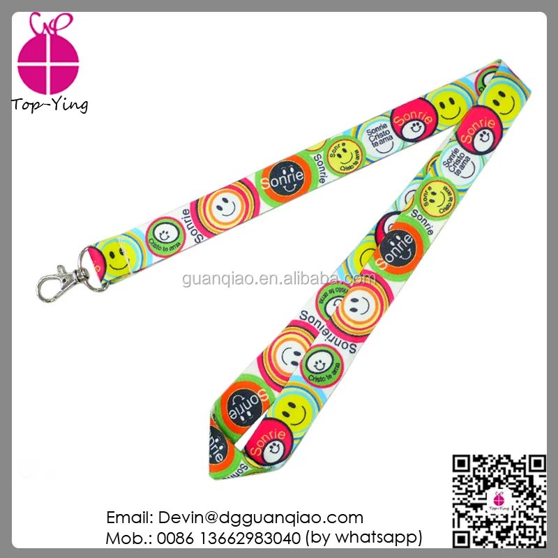 Factory price custom printed lanyard windows,polyester Microsoft lanyard