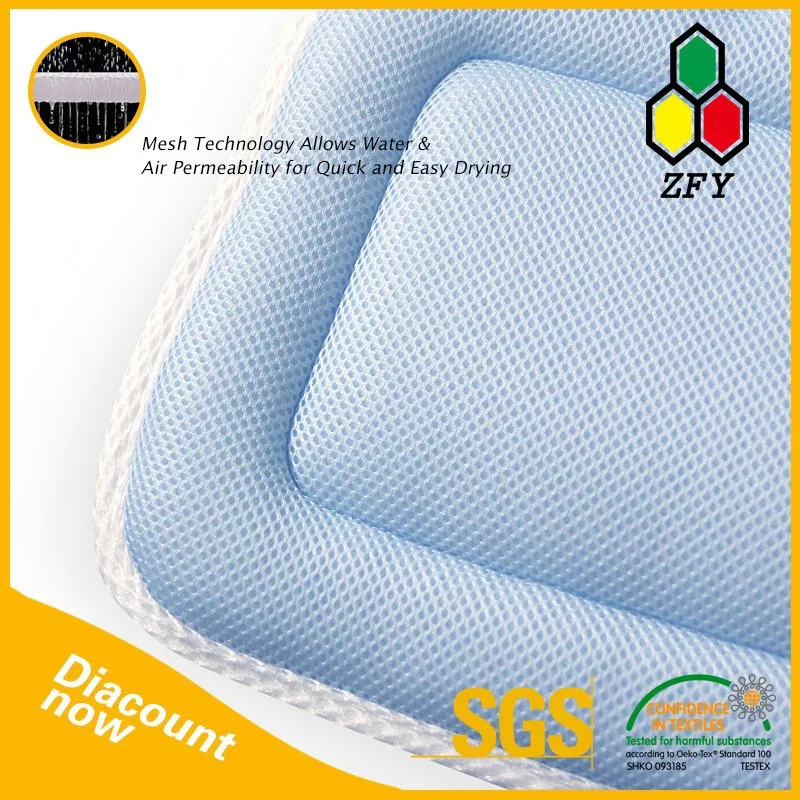 Patented product  hot sale environmental protection soft anti-slip bath mat with pillow