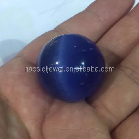 Бусины с кошачьим глазом 30 мм