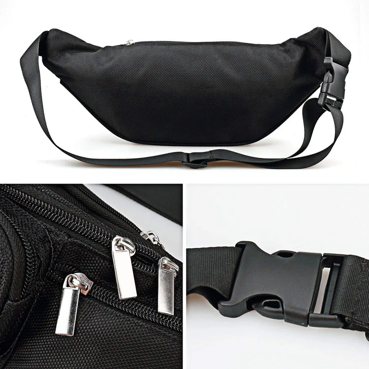 
OEM logo fanny pack men wholesale custom belly bag bauchtaschen bauchtasche 