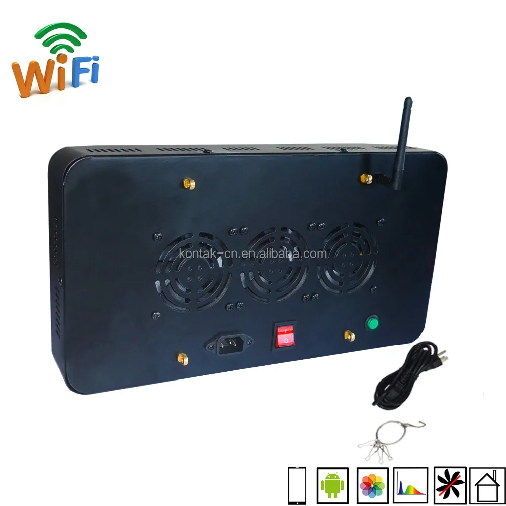 Kontak Superseptember chinese 120w 165w led dimmable WIFI Controller coral reef led aquarium light