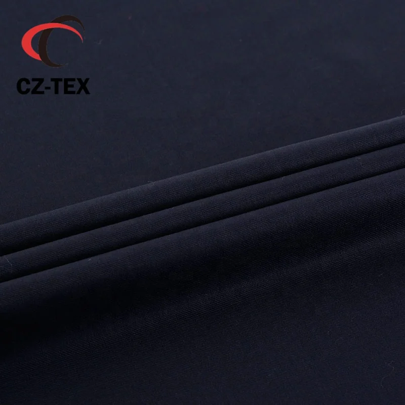 
luxury suiting fabric pure wool navy shade 
