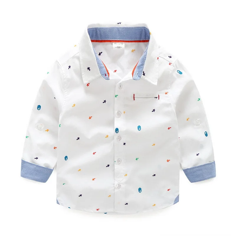 Kids Clothing Wholesale European Style New Model Kid Shirts For Boys
