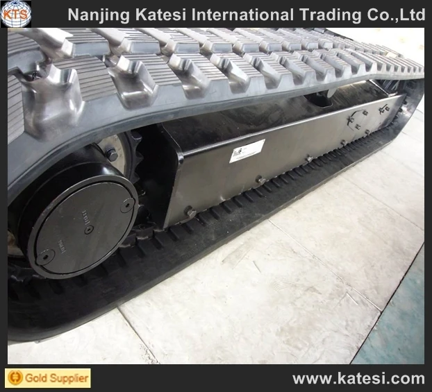 Китайская фабрика небольшие гусеничные транспортные средства резиновая гусеница 400x72 5x74 гусеничная колодка для экскаватора и бульдозера детали ходовой части