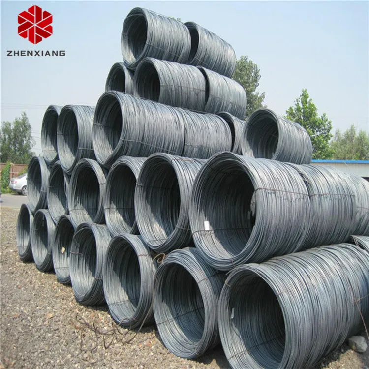 1mm 2mm SAE1008B 1770Mpa 1x19 iron steel wire mesh wire rod low carbon steel Q195 building wire rod